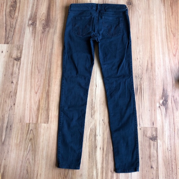 Hollister Skinny Jeans Size 26 3R Dark Blue - Picture 4 of 11